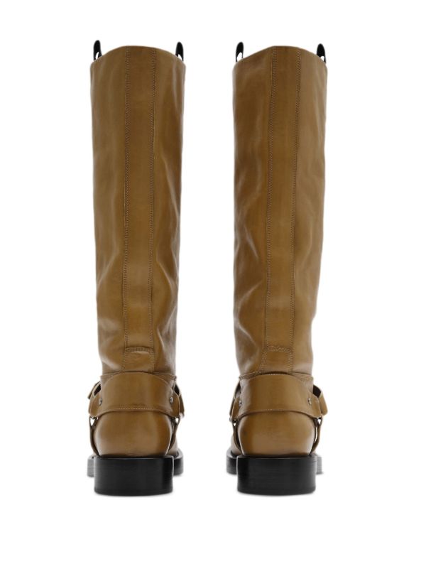 Burberry Saddle High Boots | Browns Boots