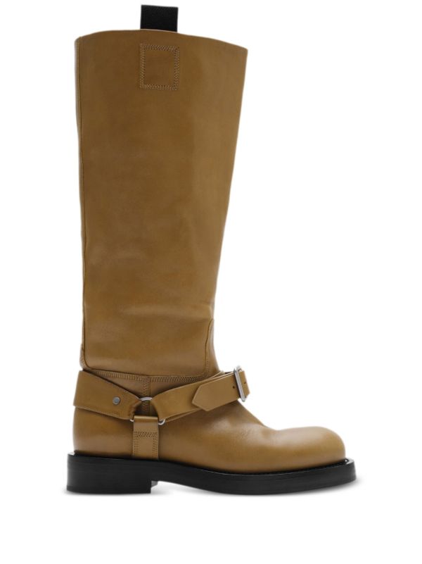 Burberry Saddle High Boots | Browns Boots