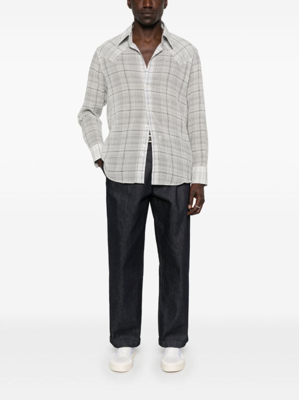 Carter Young Checked Shirt | Browns Shirts