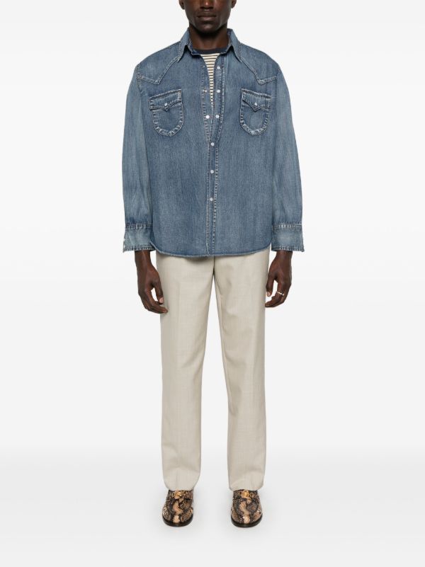 Carter Young Denim Shirt | Browns Shirts