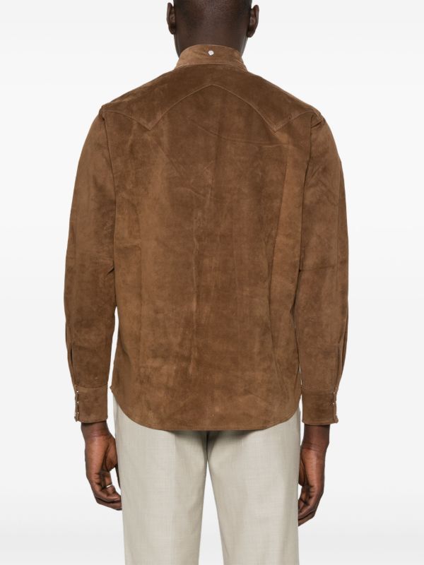 Carter Young Suede Shirt | Browns Shirts