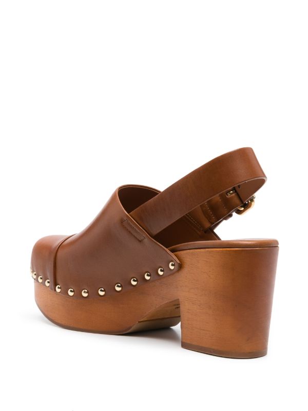Chloé 65mm Jeanette Clogs | Browns Pumps