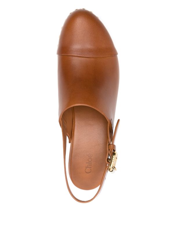 Chloé 65mm Jeanette Clogs | Browns Pumps