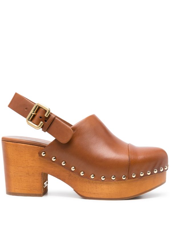 Chloé 65mm Jeanette Clogs | Browns Pumps