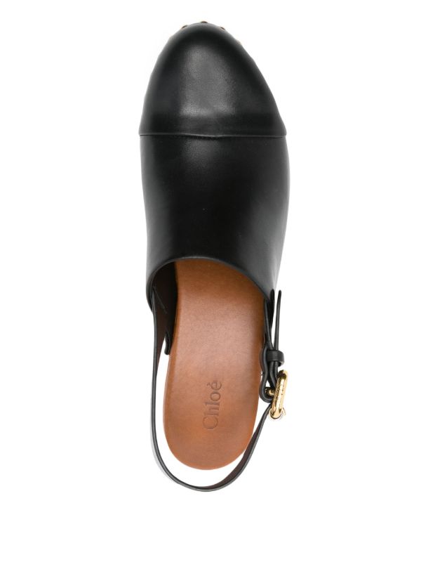 Chloé 80mm Jeannette Clogs | Browns Pumps