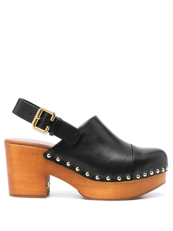 Chloé 80mm Jeannette clogs | Browns Pumps