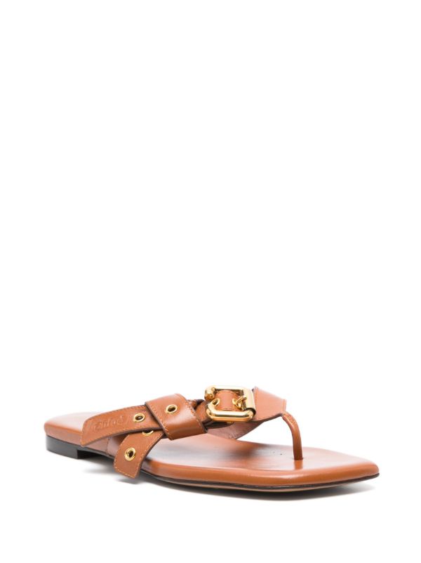 Chloé Brown Mae Sandals | Browns Sandals
