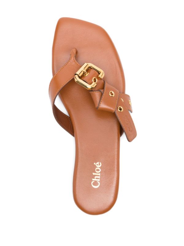 Chloé Brown Mae Sandals | Browns Sandals