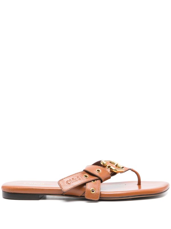 Chloé Brown Mae Sandals | Browns Sandals