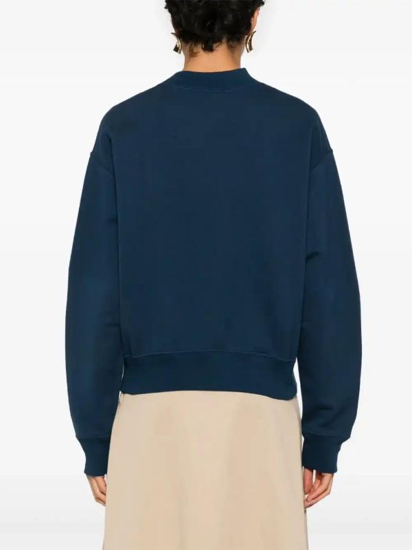 Chloé Logo-patch Sweatshirt | Browns Sweaters