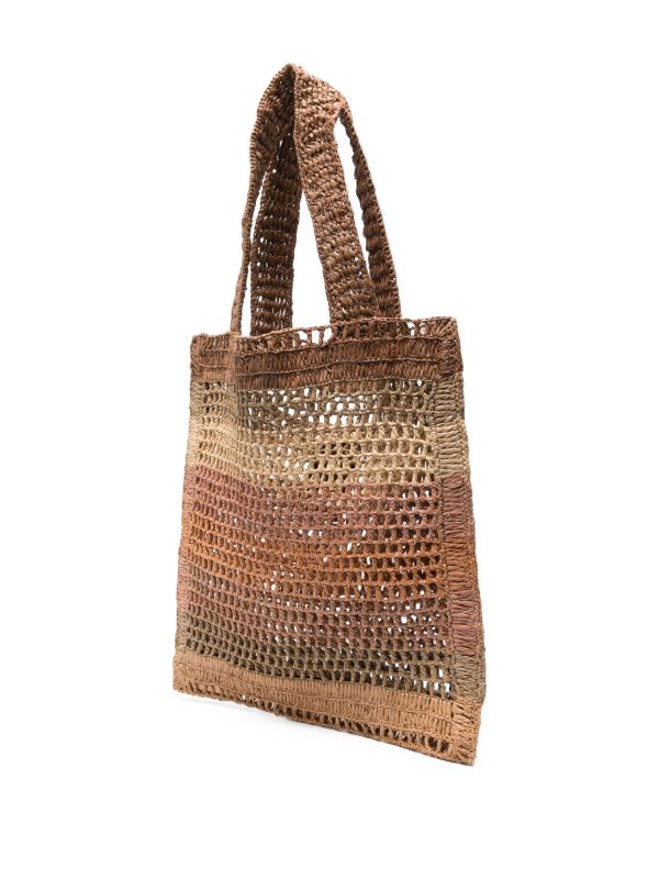 Chloé Raffia Tote Bag | Browns Tote Bags