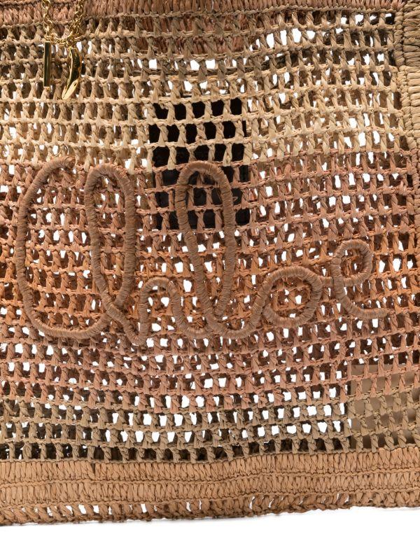 Chloé Raffia Tote Bag | Browns Tote Bags