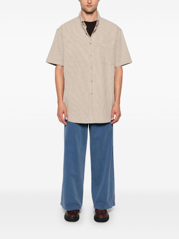 ERL Plaid Cotton Shirt | Browns Shirts