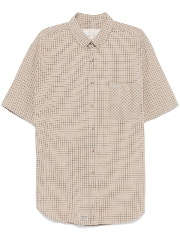 ERL Plaid Cotton Shirt | Browns Shirts