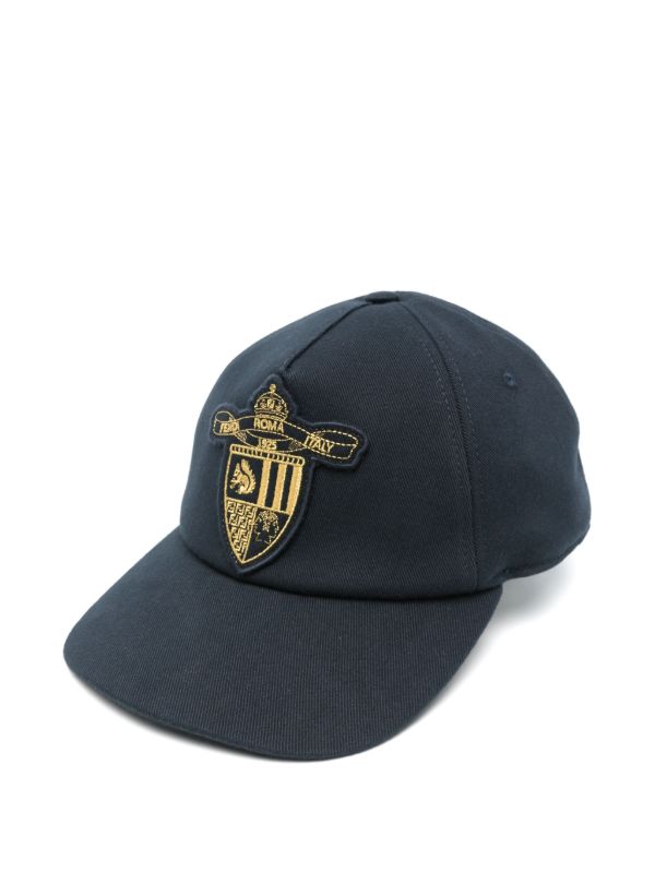 FENDI Blue Crest Baseball Cap | Browns Hats