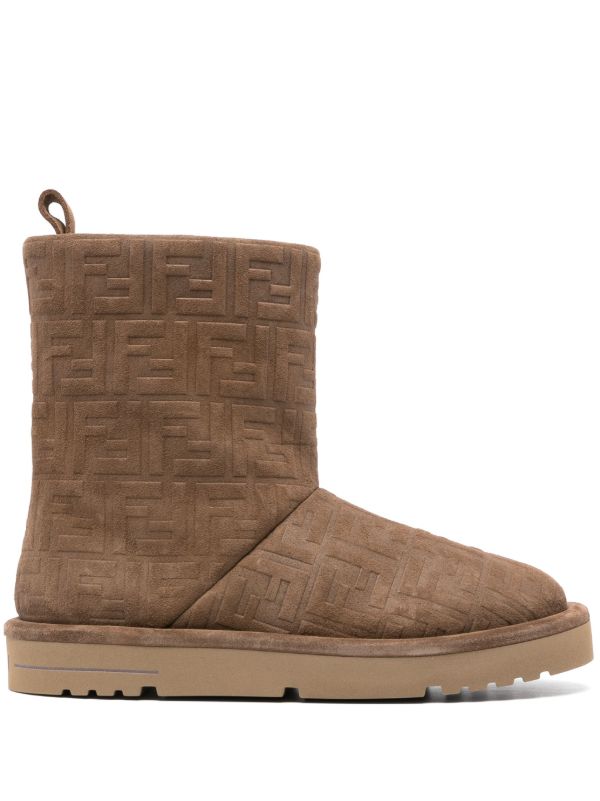 FENDI Brown Apres Chic Boots | Browns Boots