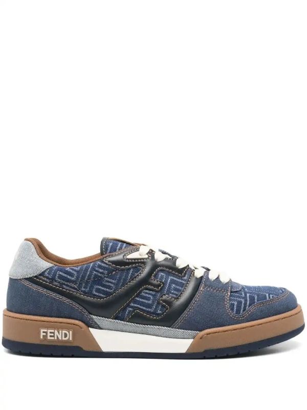 FENDI leather sneakers | Browns Low-Tops