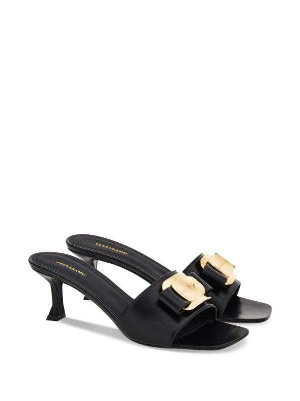 Ferragamo 55mm Vara Bow Mules | Browns Mules