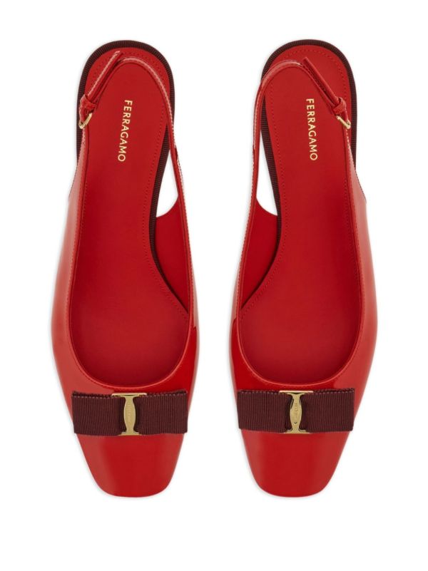Ferragamo Red Vara Bow Pumps | Browns Pumps
