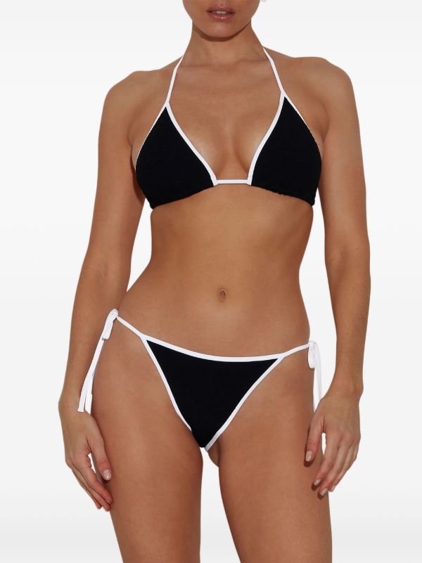 Hunza G Black Gina Bikini | Browns Bikinis