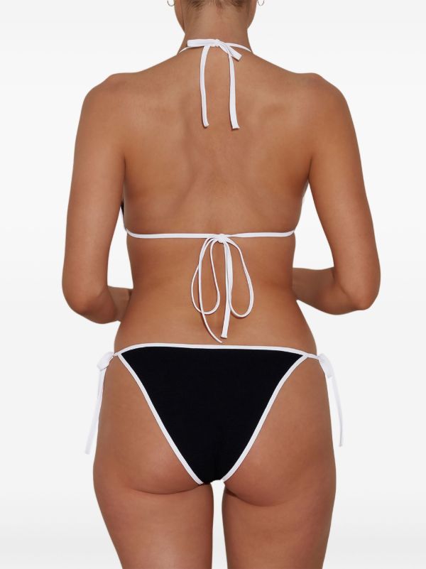 Hunza G Black Gina Bikini | Browns Bikinis