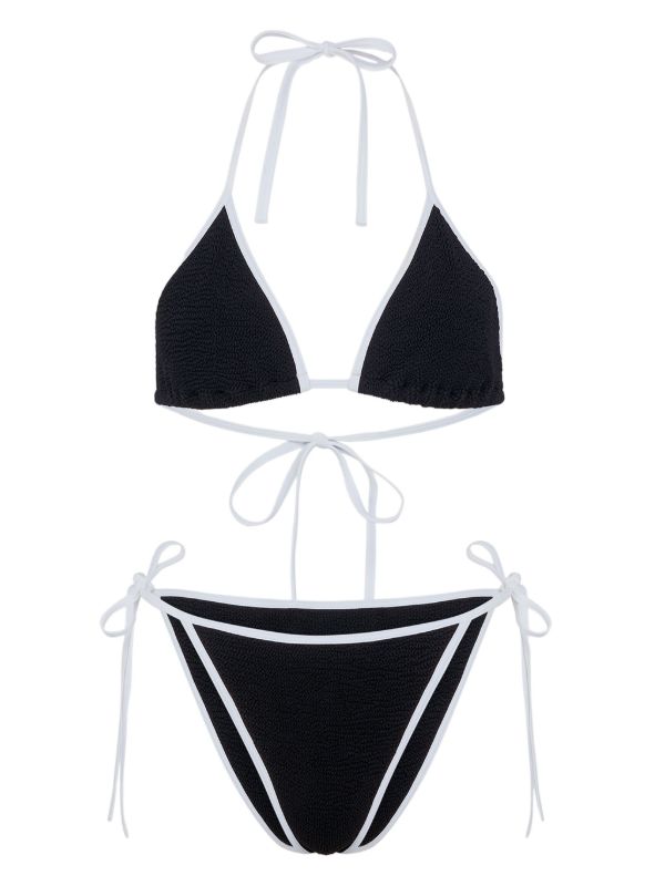 Hunza G Black Gina Bikini | Browns Bikinis