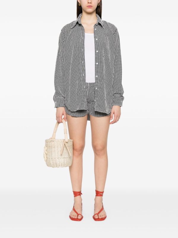 Hunza G Chequered Shirt | Browns Shirts