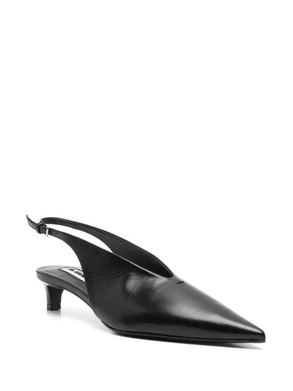 Jil Sander 40mm Leather Pumps | Browns Mules