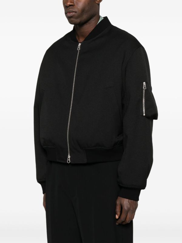 Jil Sander Padded Bomber Jacket