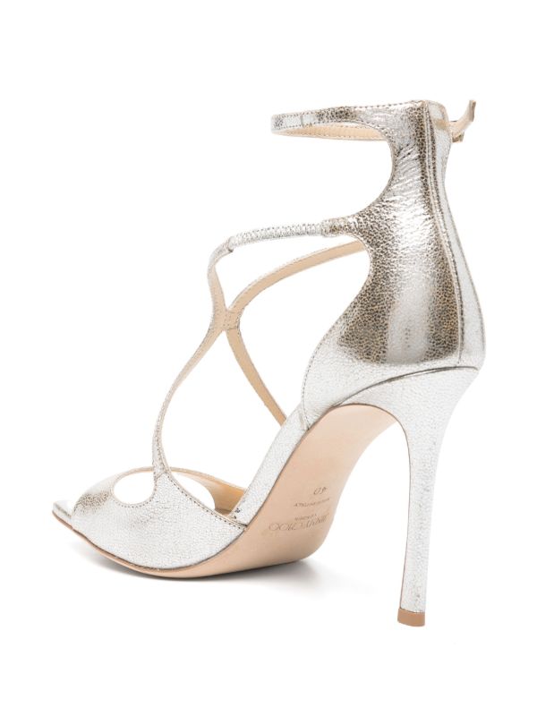 Jimmy Choo 95mm Azia Sandals | Browns Sandals