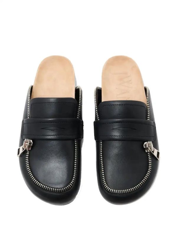 JW Anderson Leather Mules | Browns Mules