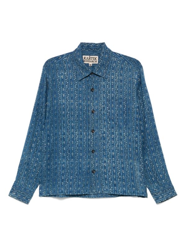 Kartik Research printed shirt | Browns Shirts