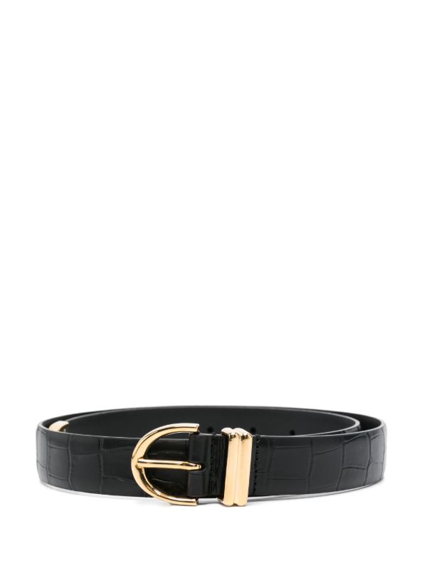 KHAITE Black Bambi Belt | Browns Belts