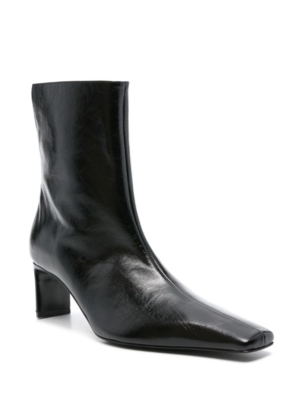 KHAITE Black Ona Boots | Browns Boots