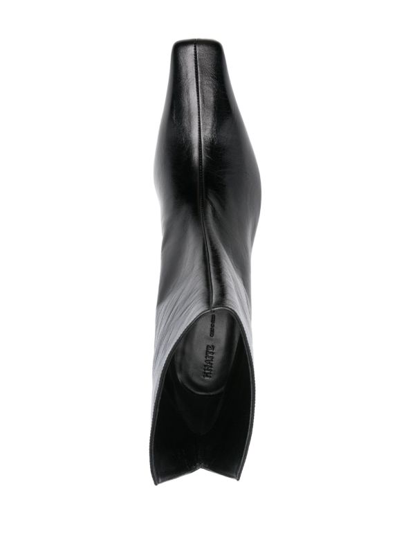 KHAITE Black Ona Boots | Browns Boots