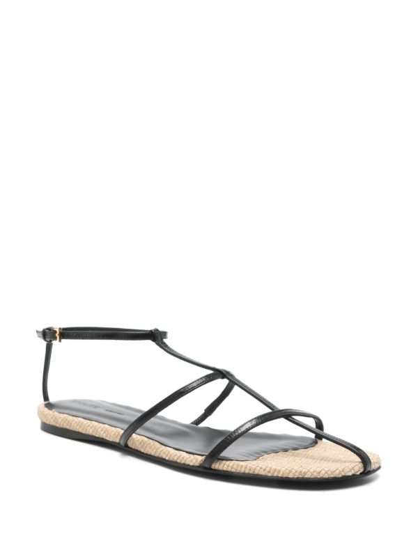 KHAITE Cage Flat Sandals | Browns Sandals