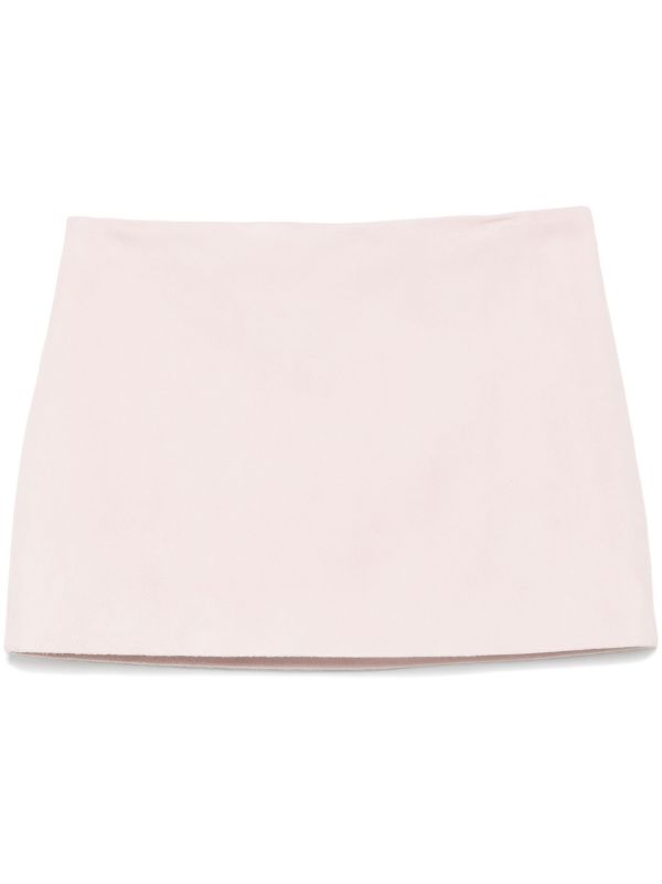 KHAITE Jett Mini Skirt | Browns Fitted Skirts