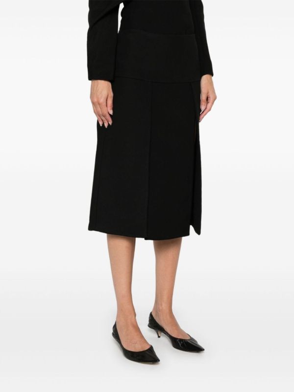 KHAITE Kidd Midi Skirt | Browns A-Line Skirts