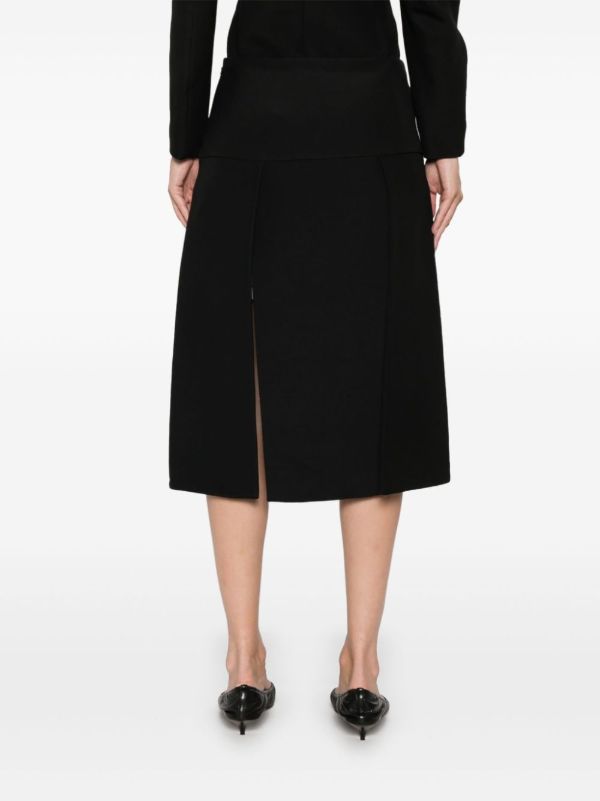 KHAITE Kidd Midi Skirt | Browns A-Line Skirts