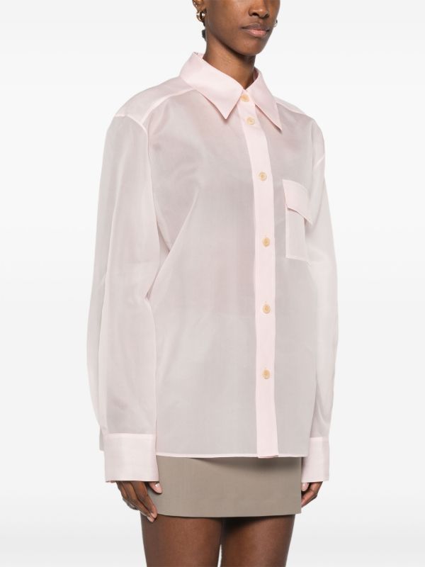 KHAITE Pink Yatty Shirt | Browns Shirts