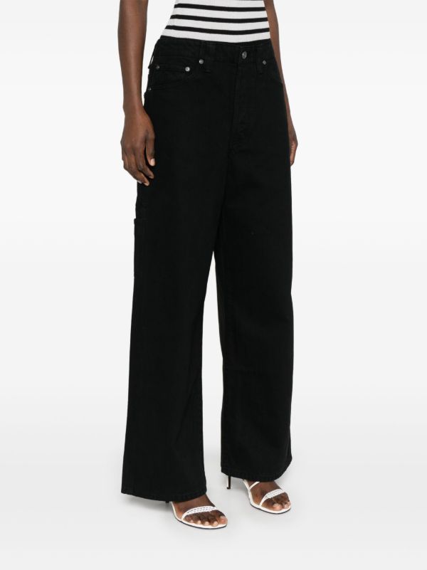 KHAITE Sowen Jeans | Browns Wide-Leg Jeans