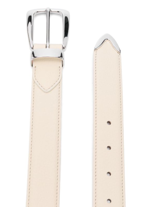 KHAITE White Benny Belt | Browns Belts
