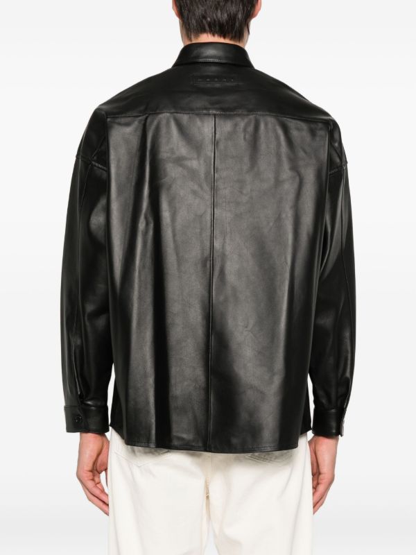Marni Leather Shirt | Browns Shirts