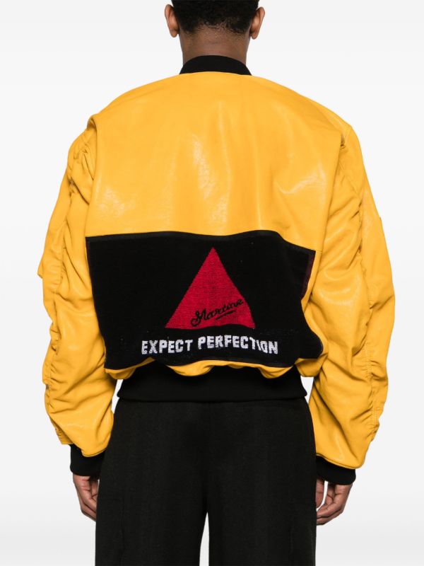 Martine Rose Logo-appliqué Bomber Jacket