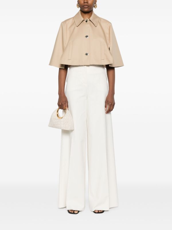 Max Mara Cotton Cape Jacket | Browns Blazers