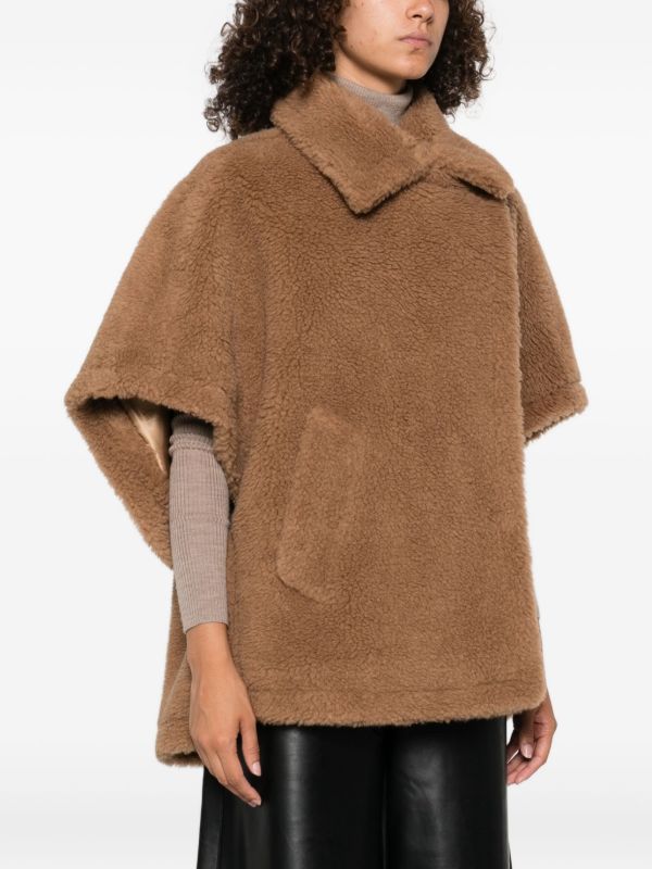 Max Mara Tebe Teddy Cape | Browns Capes