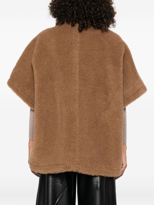 Max Mara Tebe Teddy Cape | Browns Capes