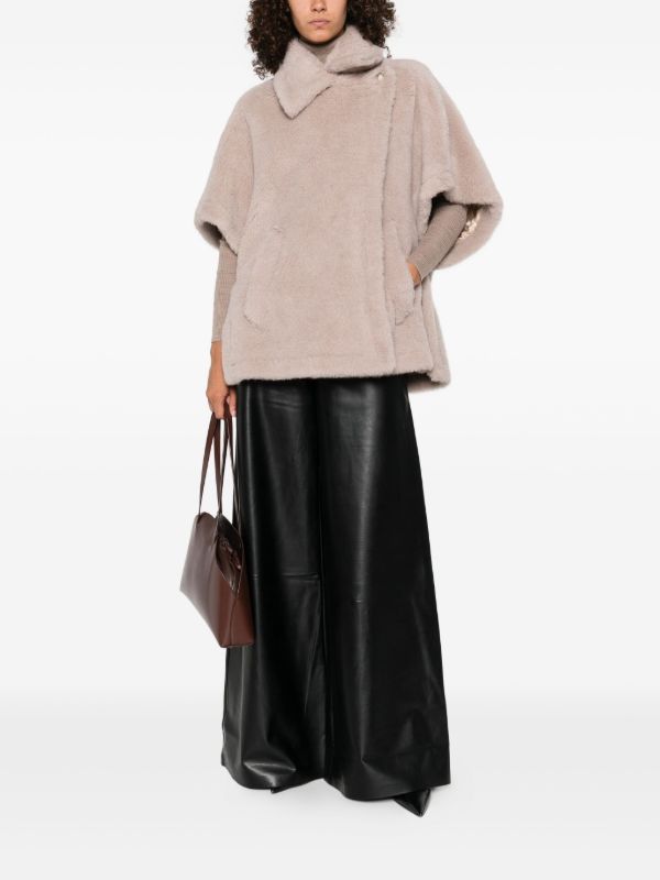 Max Mara Tebe Teddy Cape | Browns Capes