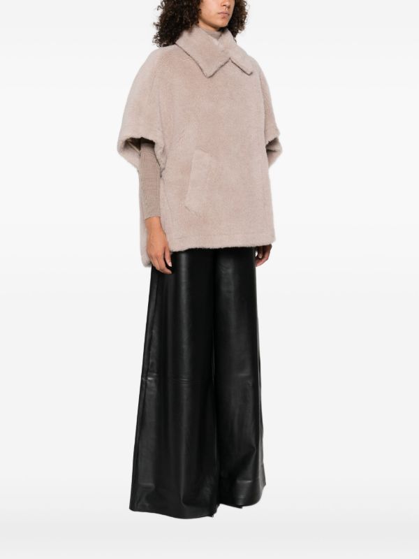 Max Mara Tebe Teddy Cape | Browns Capes