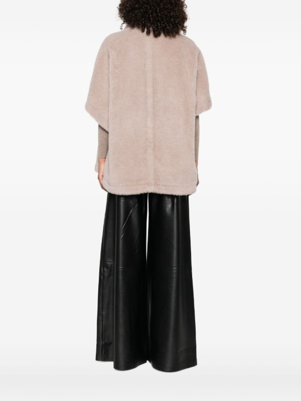 Max Mara Tebe Teddy Cape | Browns Capes